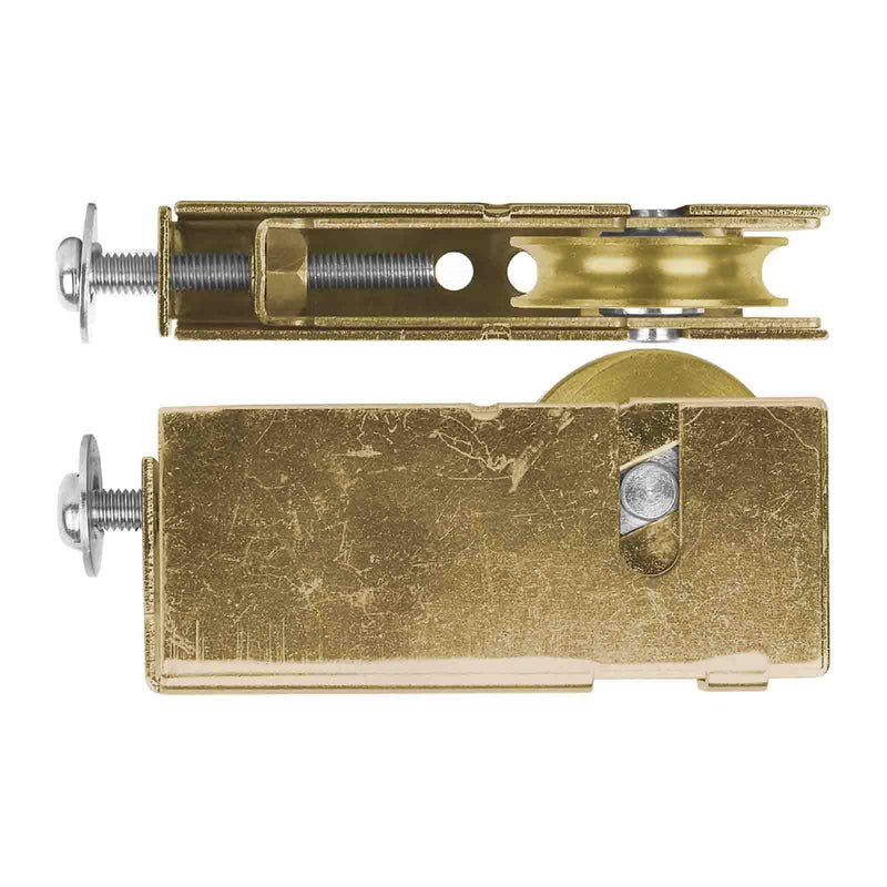 Rolltrak Adjustable Steel Carriage And Brass Roller 36mm 1081