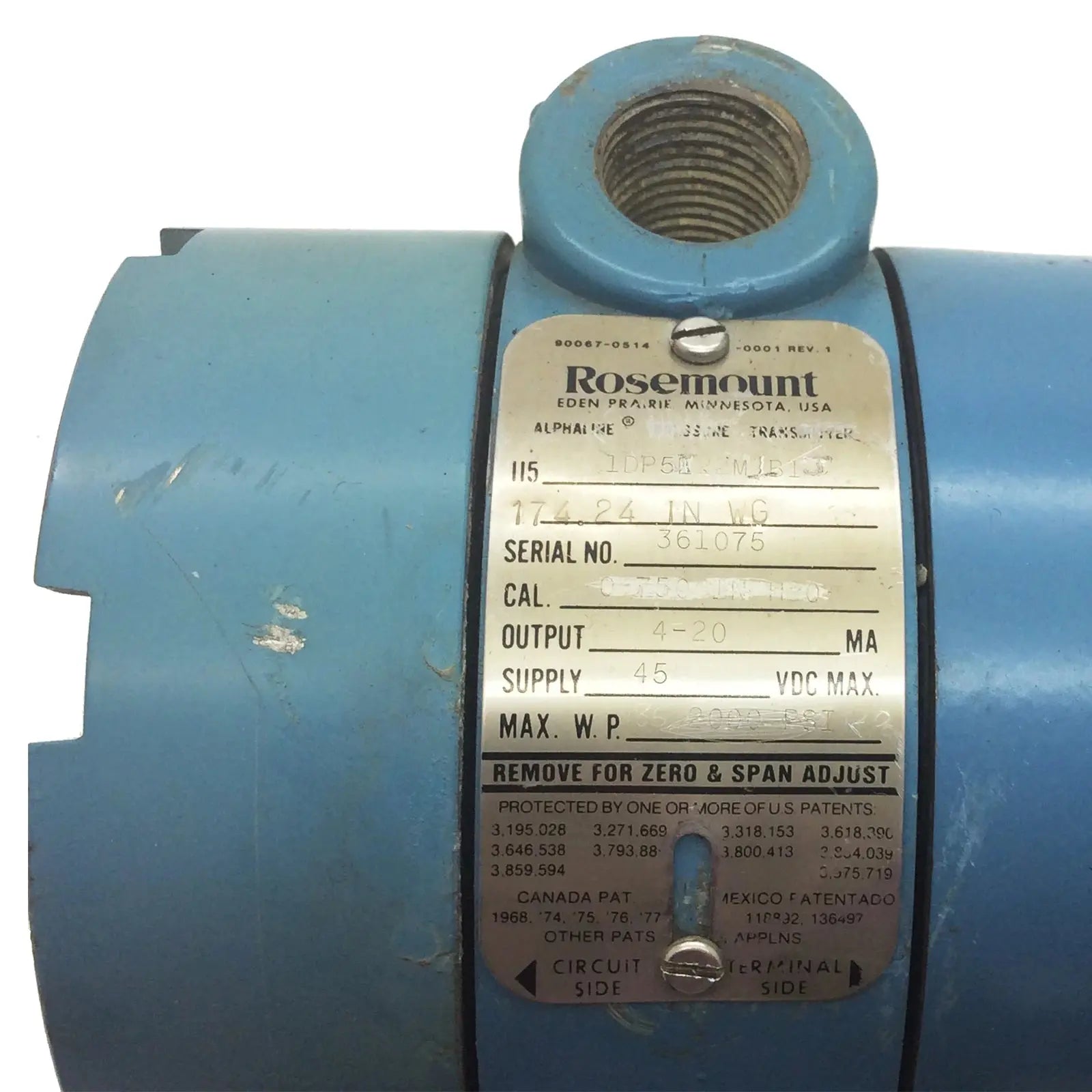 Rosemount-E1151-1DP522M1B1J-3-Industrial-Electrical-Warehouse-Shop-Now