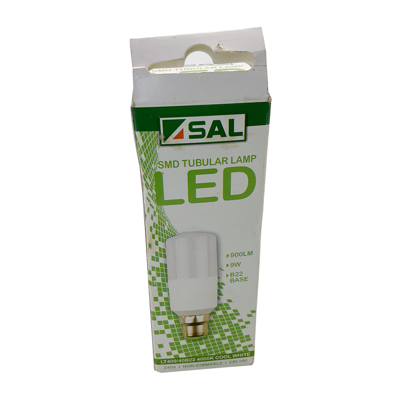 SAL 9W 900LM B22 Base SMD Tubular Lamp LT409/40B22