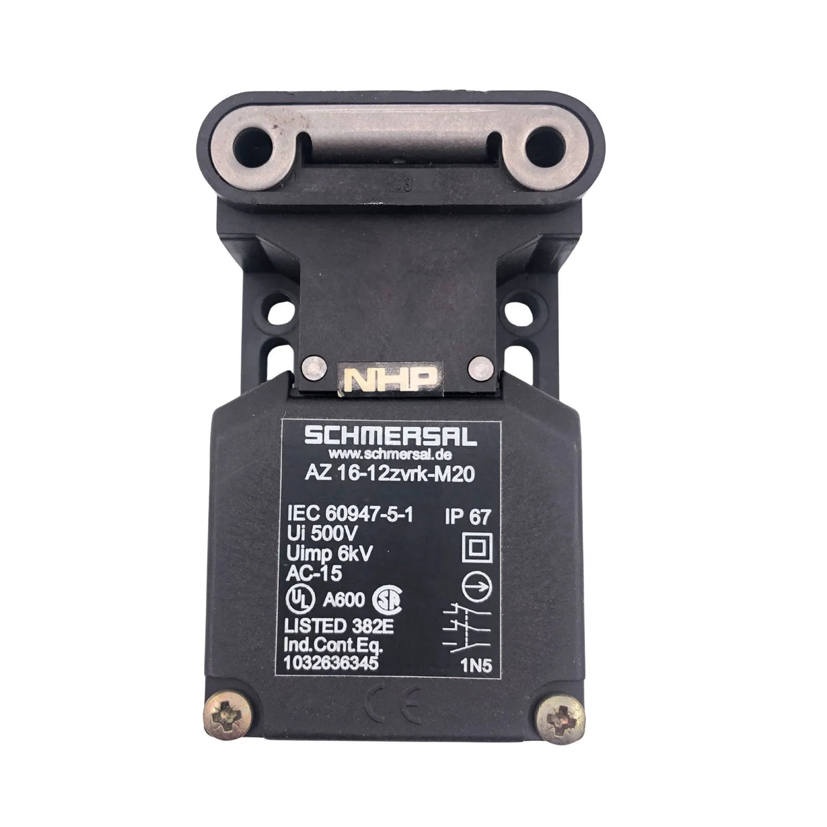 Schmersal Safety Switch 1NO/2NC 4A IP67 AZ16-12ZVRK-M20