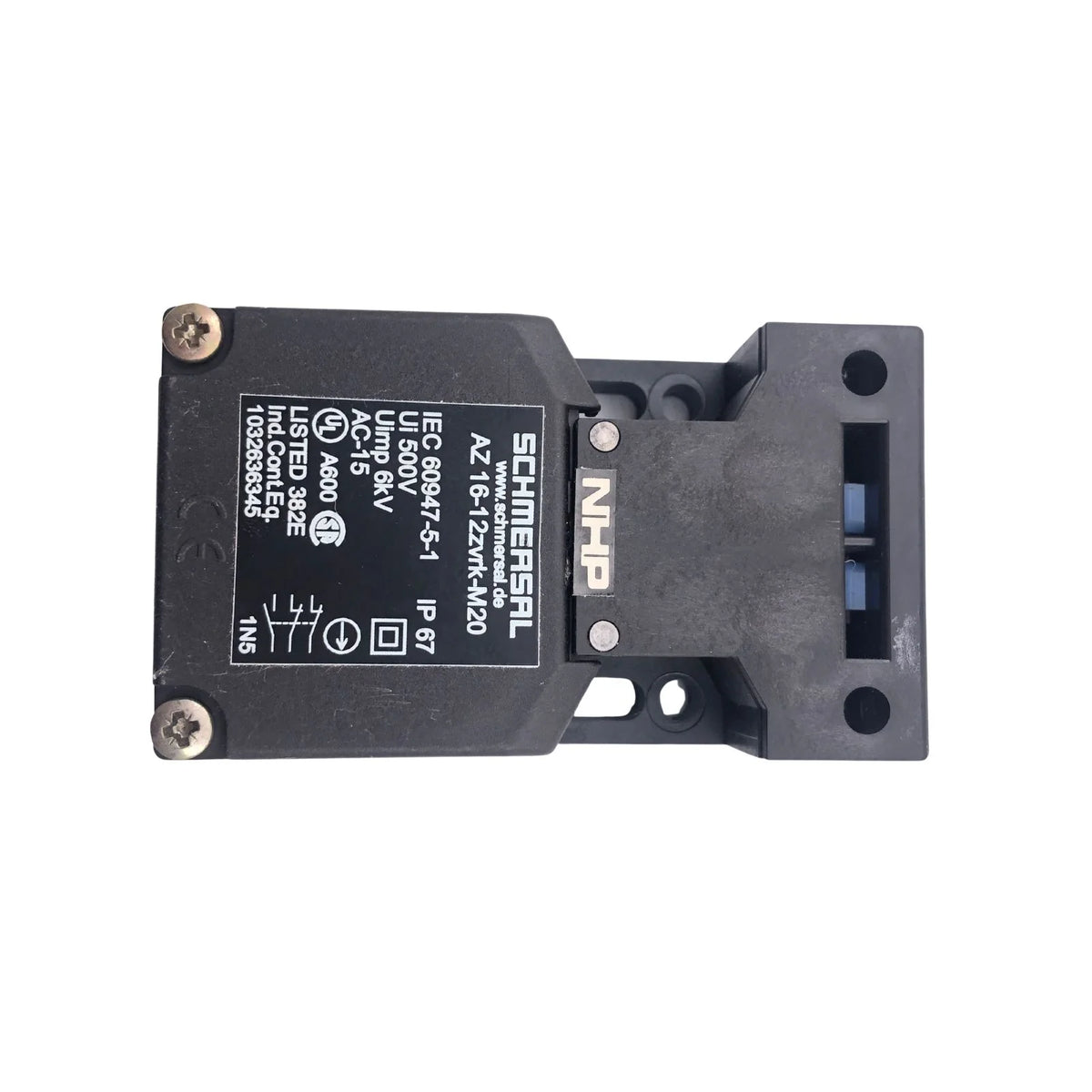 Schmersal Safety Switch 1NO/2NC 4A IP67 AZ16-12ZVRK-M20