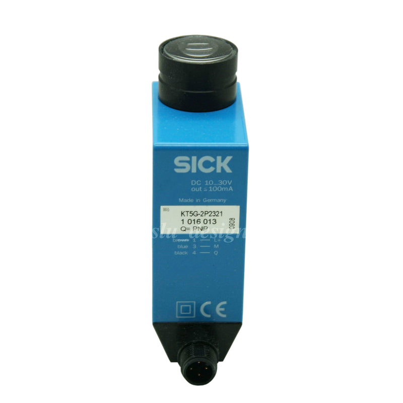 SICK Contrast Scanner Sensor PNP M12 Plug 4 Pin 10-30Vdc 1016013 KT5G-2P2321