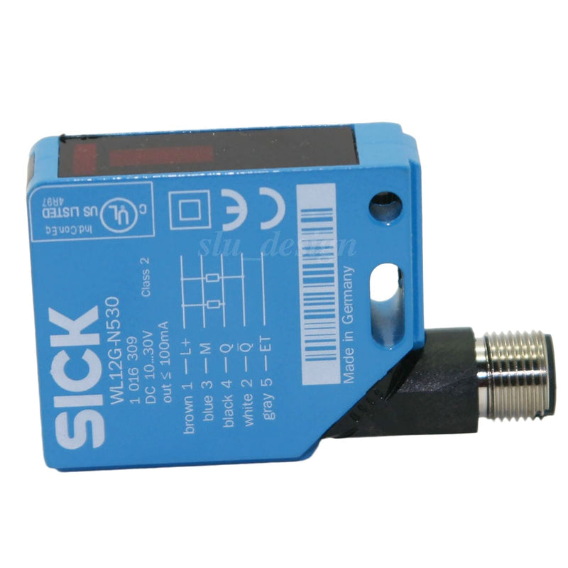SICK Photoelectric Sensor Reflex NPN 10-30VDC M12 5Pin Plug 1016309 WL12G-N530