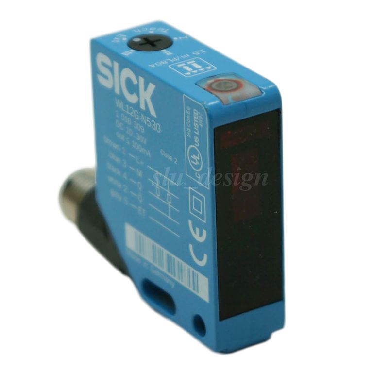 SICK Photoelectric Sensor Reflex NPN 10-30VDC M12 5Pin Plug 1016309 WL12G-N530