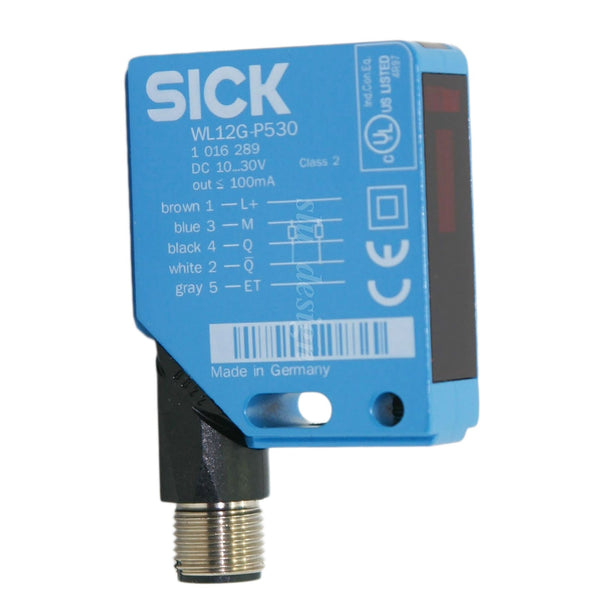 SICK Photoelectric Sensor Reflex PNP 10-30VDC M12 5Pin 1016289 0915 WL12G-P530