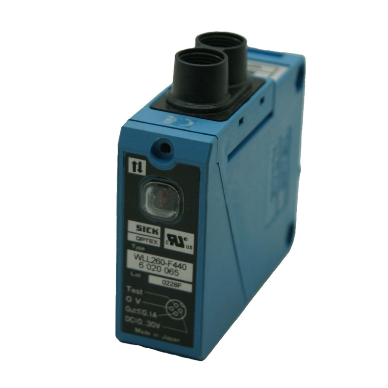 SICK Fibre-Optic Photoelectric Sensor PNP M12 Plug WLL260-F440