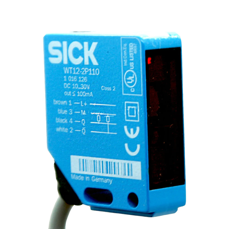 SICK Sensor Fotoeléctrico PNP Luz Infrarroja 250mm WT12-2P110