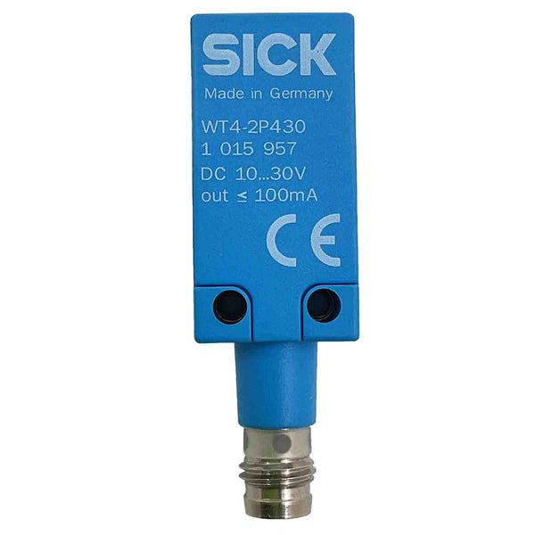 Sensor fotoeléctrico SICK 10-30VDC M8 4 pines 130mm 1015957 WT4-2P430