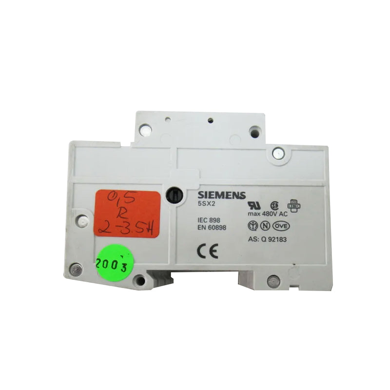 Siemens Circuit Breaker 3 Pole 480VAC 10A 5SX23C10