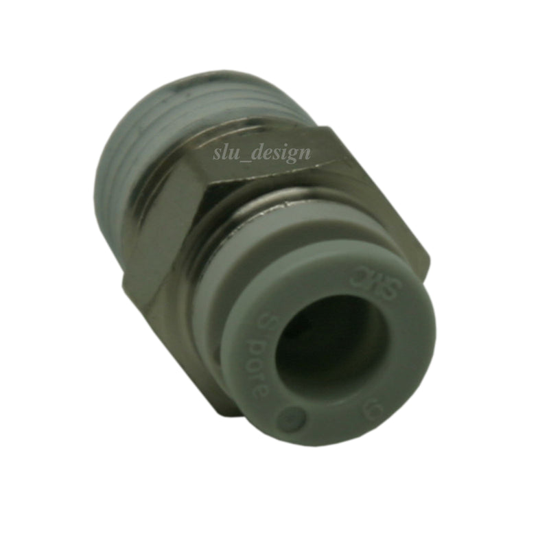 SMC Pneumatics KQ2 6mm Fitting Male Connector KQ2H06-02S-X2 Pack of 10