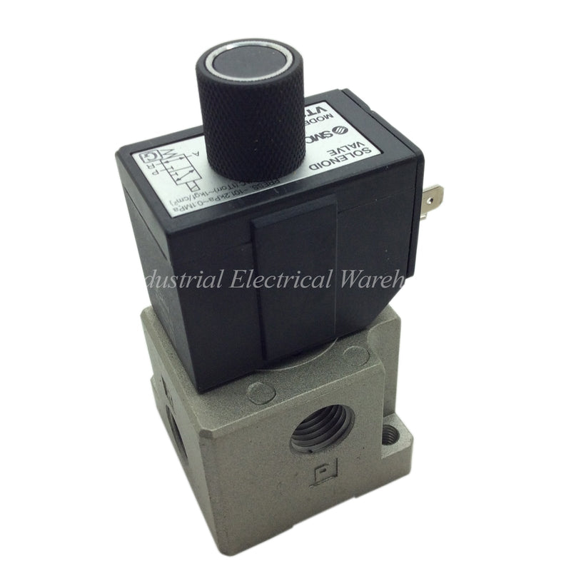 SMC Solenoid Valve 3-Port 0 to 0.9 MPa VT317V-5G-02