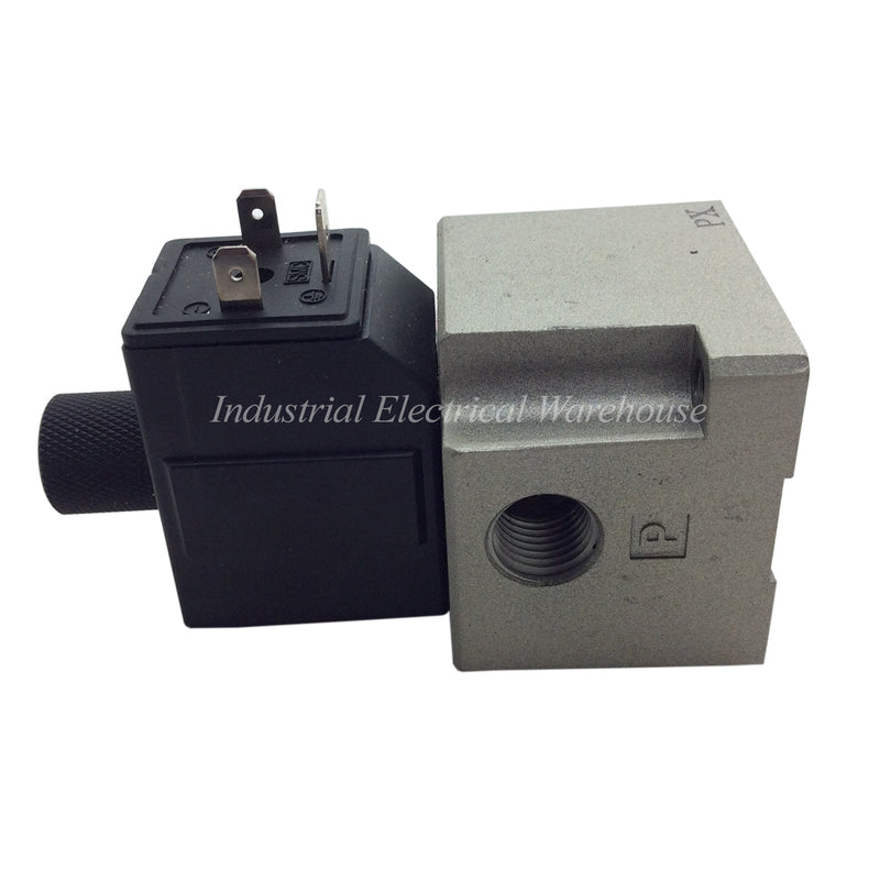 SMC Solenoid Valve 3-Port 0 to 0.9 MPa VT317V-5G-02