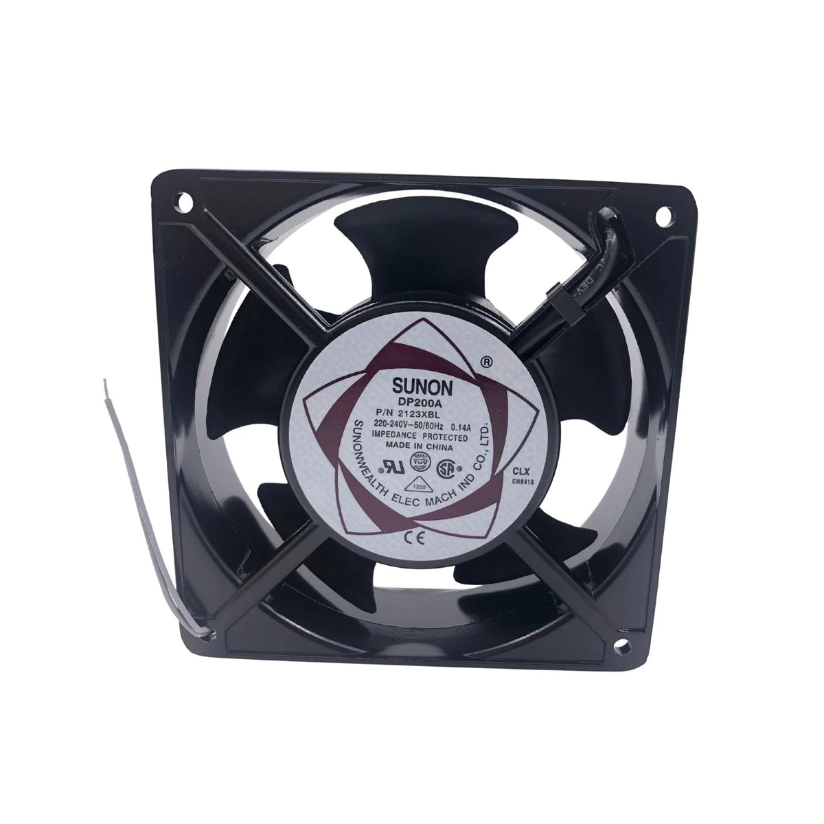 Sunon AC Ball Bearing Axial Fan 220/240VAC 21W 120x120x38mm DP200A/2123XBL