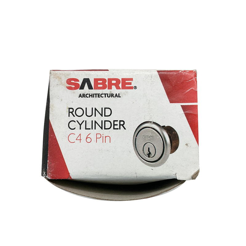 Sabre Round Cylinder C4 6 Pin SAB201-KA1-SC