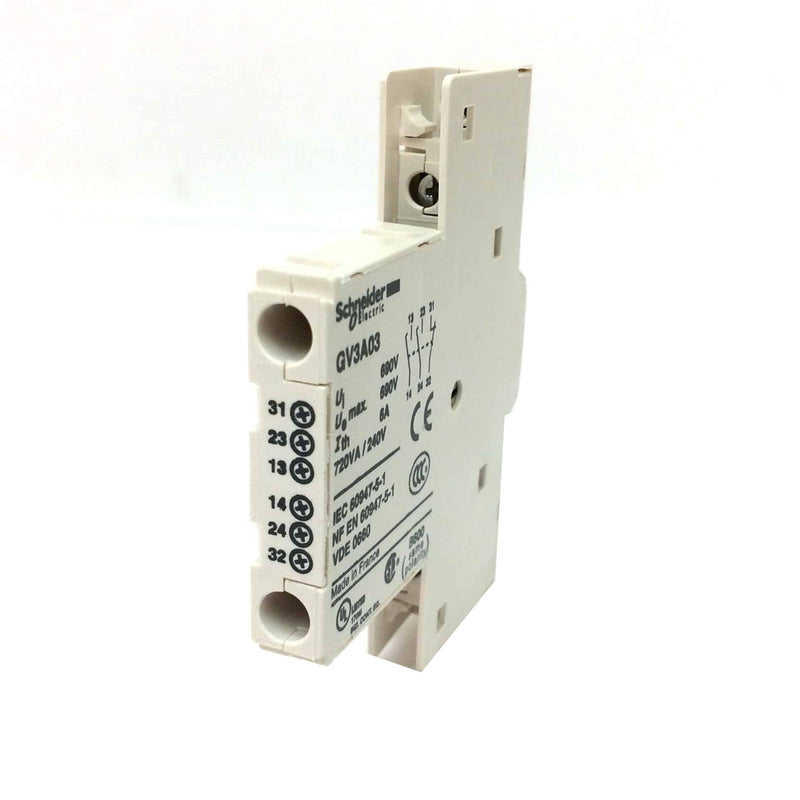 Schneider Electric / Telemecanique Auxiliary Contact 600VAC 5A 2 NO/1 NC GV3A03