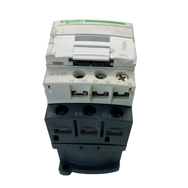 Schneider Electric / Telemecanique Contactor 3 Pole 24VDC 9A 1NO 1NC LC1D09BD