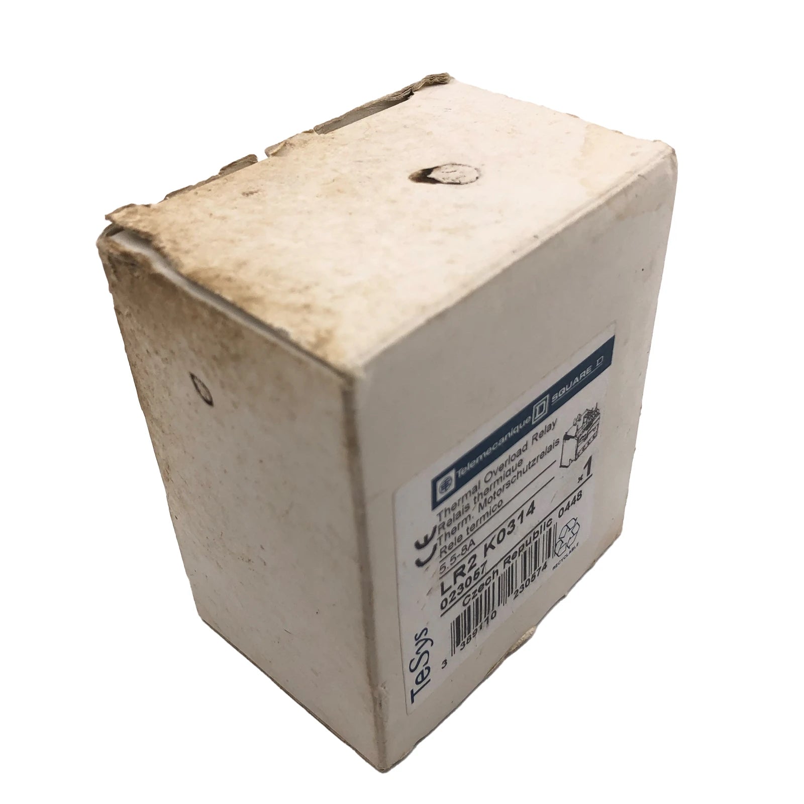 Schneider Electric / Telemecanique Overload Relay 3 Pole 5.5 to 8A LR2K0314