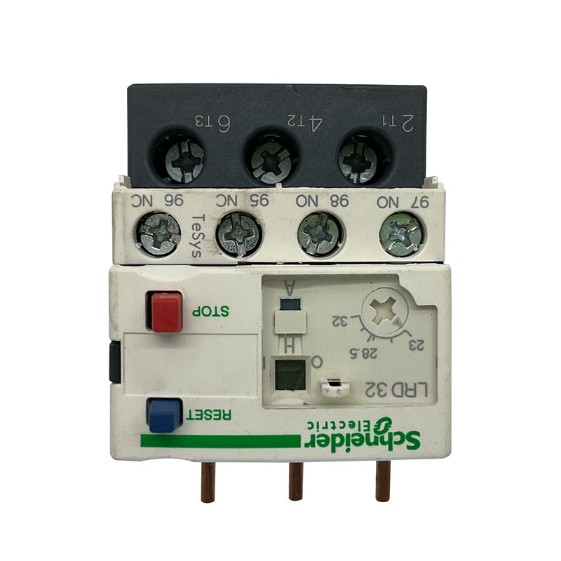 Schneider Electric / Telemecanique Thermal Overload Relay 600V 23A-32A LRD32