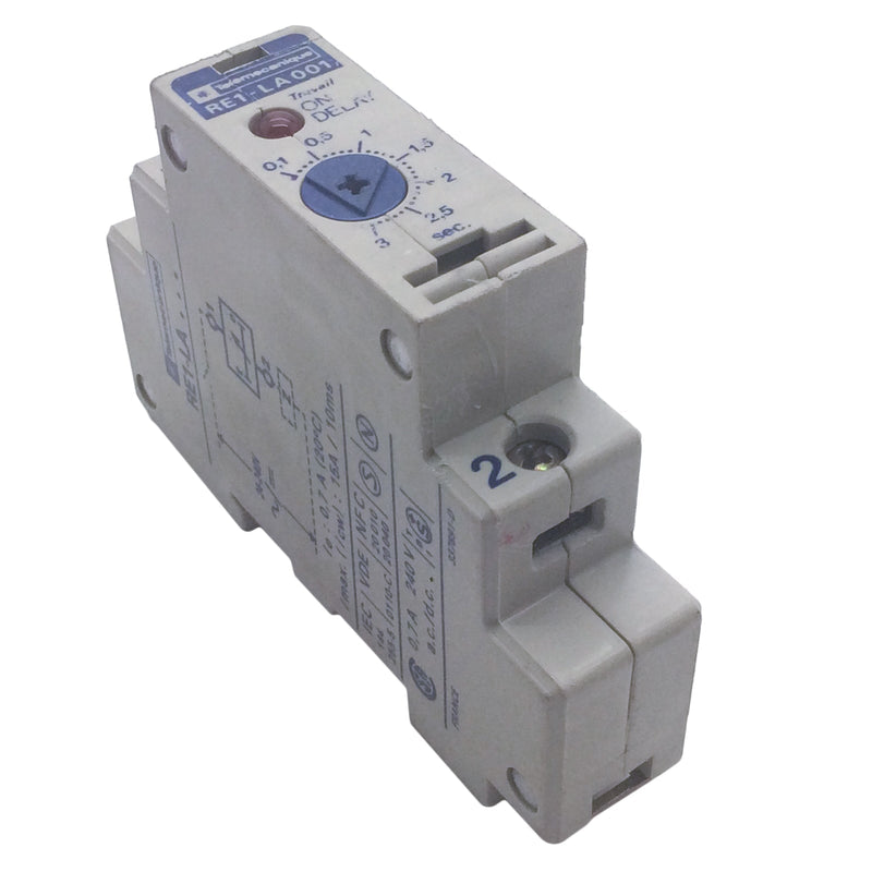 Schneider Electric Relay Timer 1-3S 0.7A 240VAC/DC 2.5W RE1-LA001