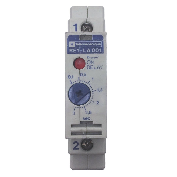 Schneider Electric Relay Timer 1-3S 0.7A 240VAC/DC 2.5W RE1-LA001