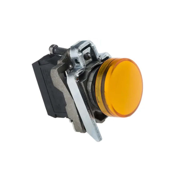 Schneider Electric Panel LED Pilot Indicator Light 22mm Orange XB4-BVB5