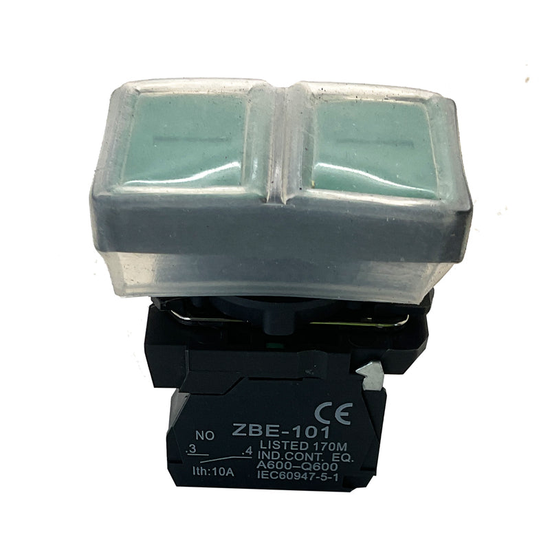 Schneider Electric / Telemecanique Green Push Button 10A 1NO XB5-AL9313