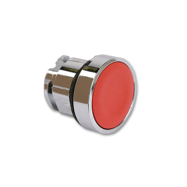 Schneider Electric / Telemecanique Push Button Head Round 22mm Red ZB4-BA4