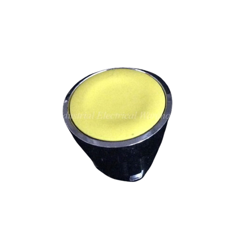 Schneider Electric / Telemecanique Push Button Head 22mm Yellow ZB4-BA5