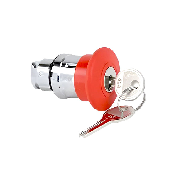 Schneider Electric / Telemecanique Switch Head Key Release 40mm Red ZB4BS14