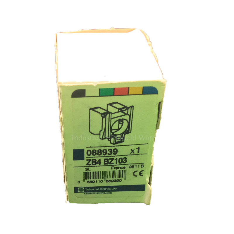 Schneider Electric / Telemecanique Contact Block with Mounting Base 2NO ZB4BZ103