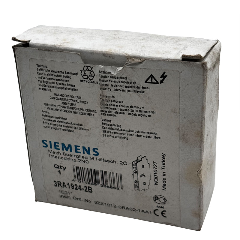 Siemens Mechanical Interlock 3RA1924-2B