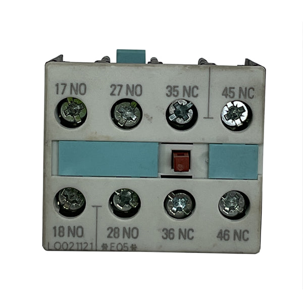 Siemens Contact Block 4-Pole 2NO/2NC 3RH1921-1FA22