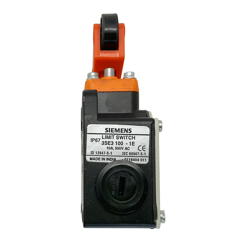 Siemens Contact Limit Switch 600V 10A 1NO/1NC 3SE3 100-1E