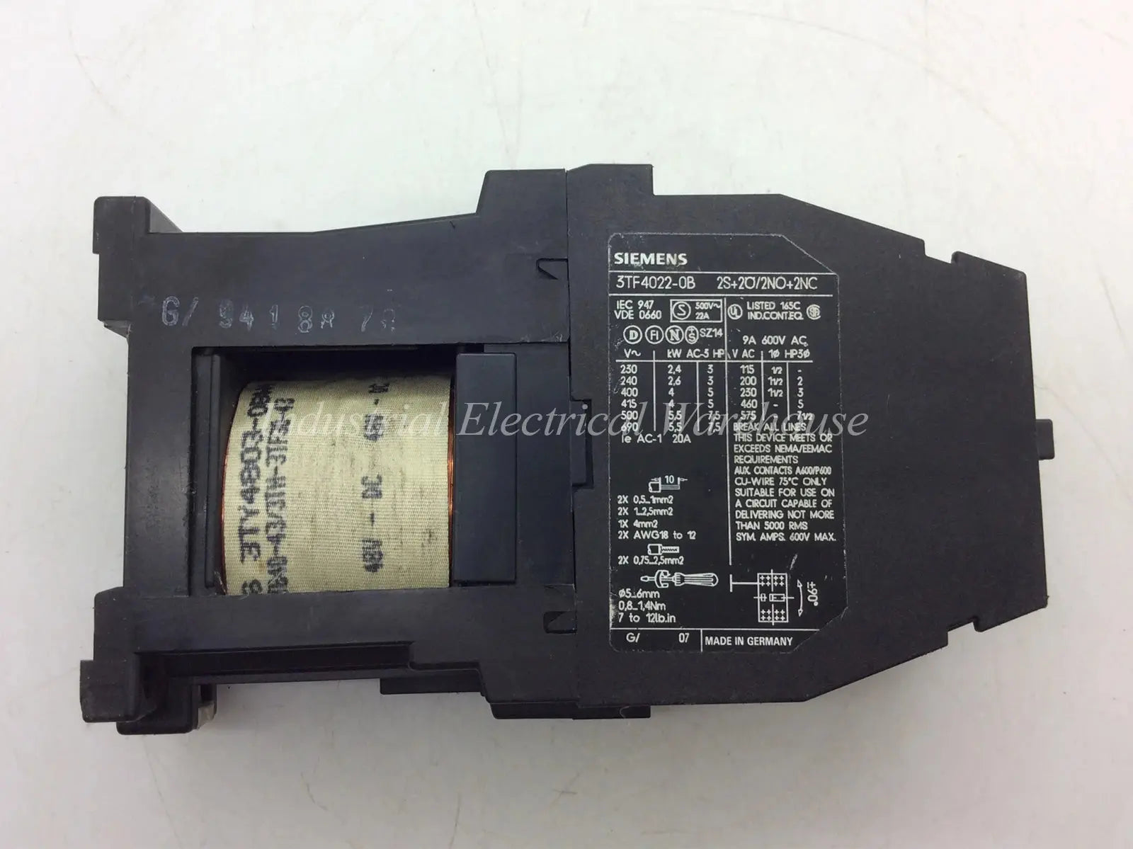 Siemens-3TF4022-OB-D-Industrial-Electrical-Warehouse-Shop-Now