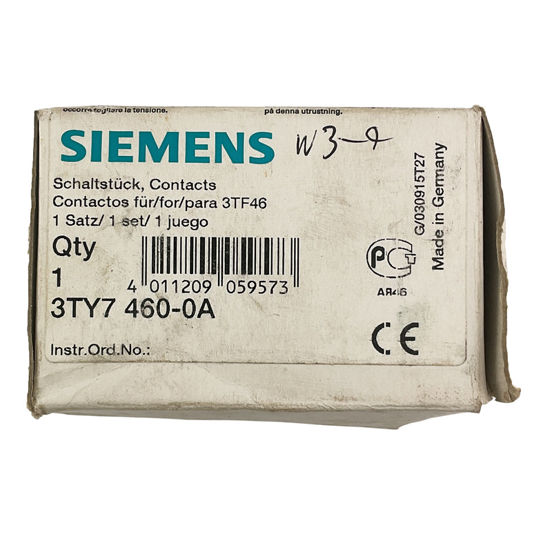 Siemens Contact Kit For 3TF46 3TY7460-0A