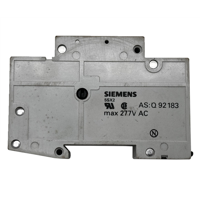 Siemens Circuit Breaker 277VAC 1P 5SX21 C10