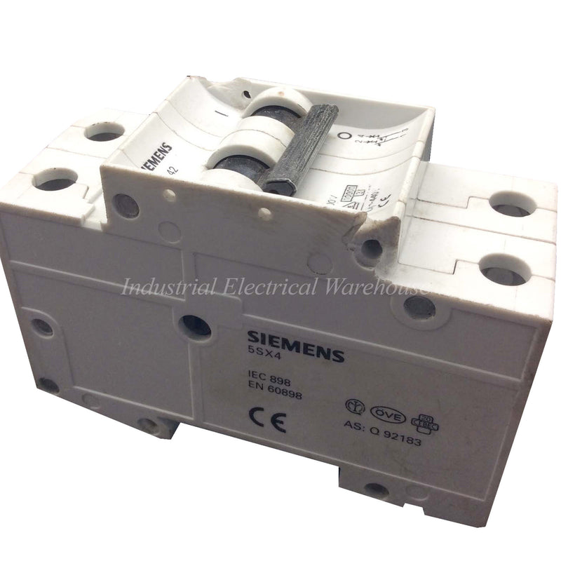 Siemens Circuit Breaker 2 Pole 5SX42 C6