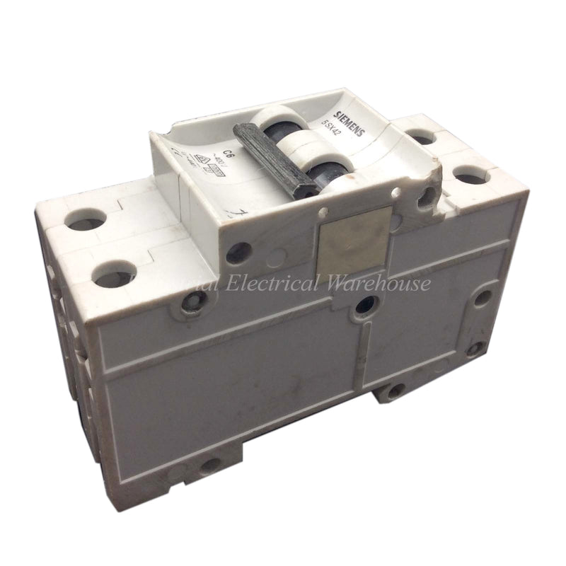 Siemens Circuit Breaker 2 Pole 5SX42 C6