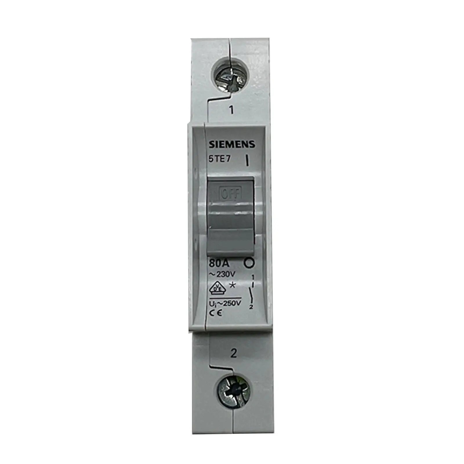 Switch Disconnector 1 Pole 230V 80A Sealable | Siemens 5TE7611