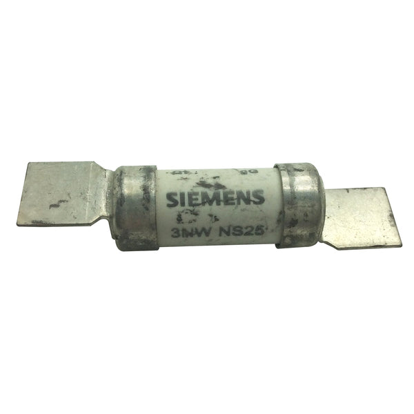Siemens Fuse 3NW NS25 25A 80kA 550VAC BS88.6:1988 NS25