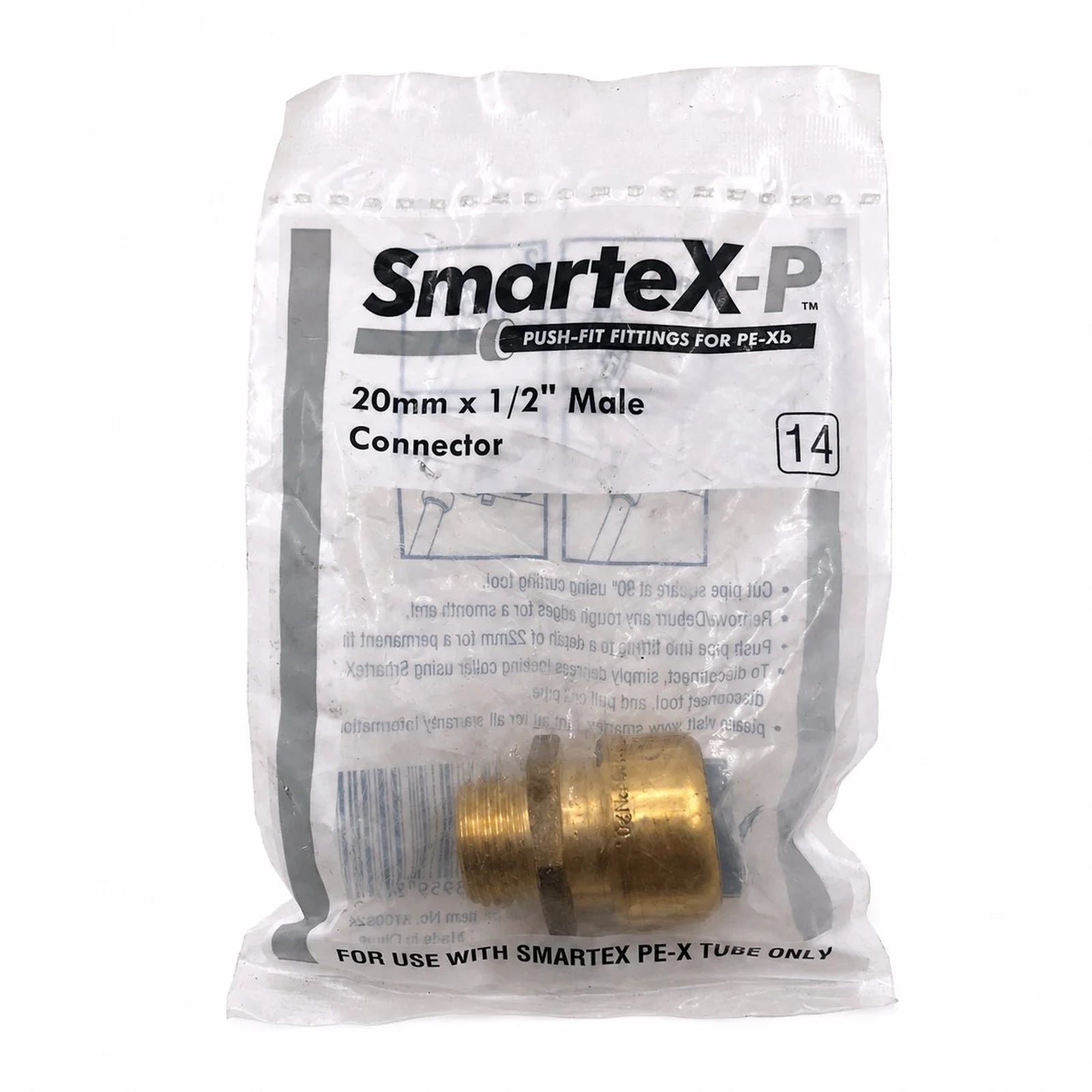 Smartex-P-MALE-CONNECTOR-20MM-X-1-2-4700324F-Industrial-Electrical-Warehouse-Shop-Now