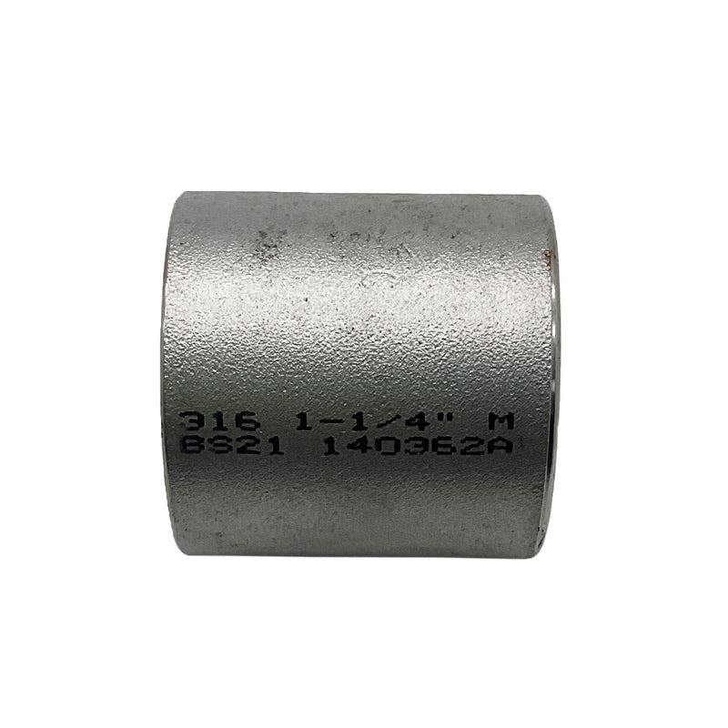 Threaded Socket BSP 316 Stainless Steel 1 1/4"