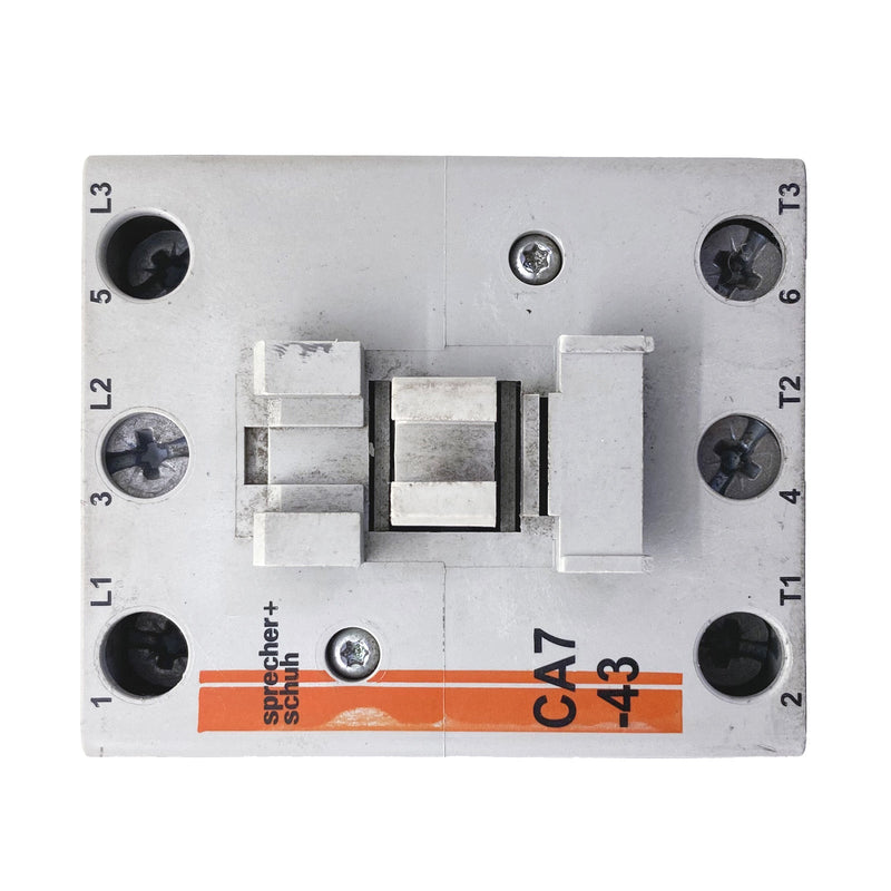 Sprecher + Schuh Contactor 3P 240VAC 22Kw DIN Rail IP20 CA74300240VAC