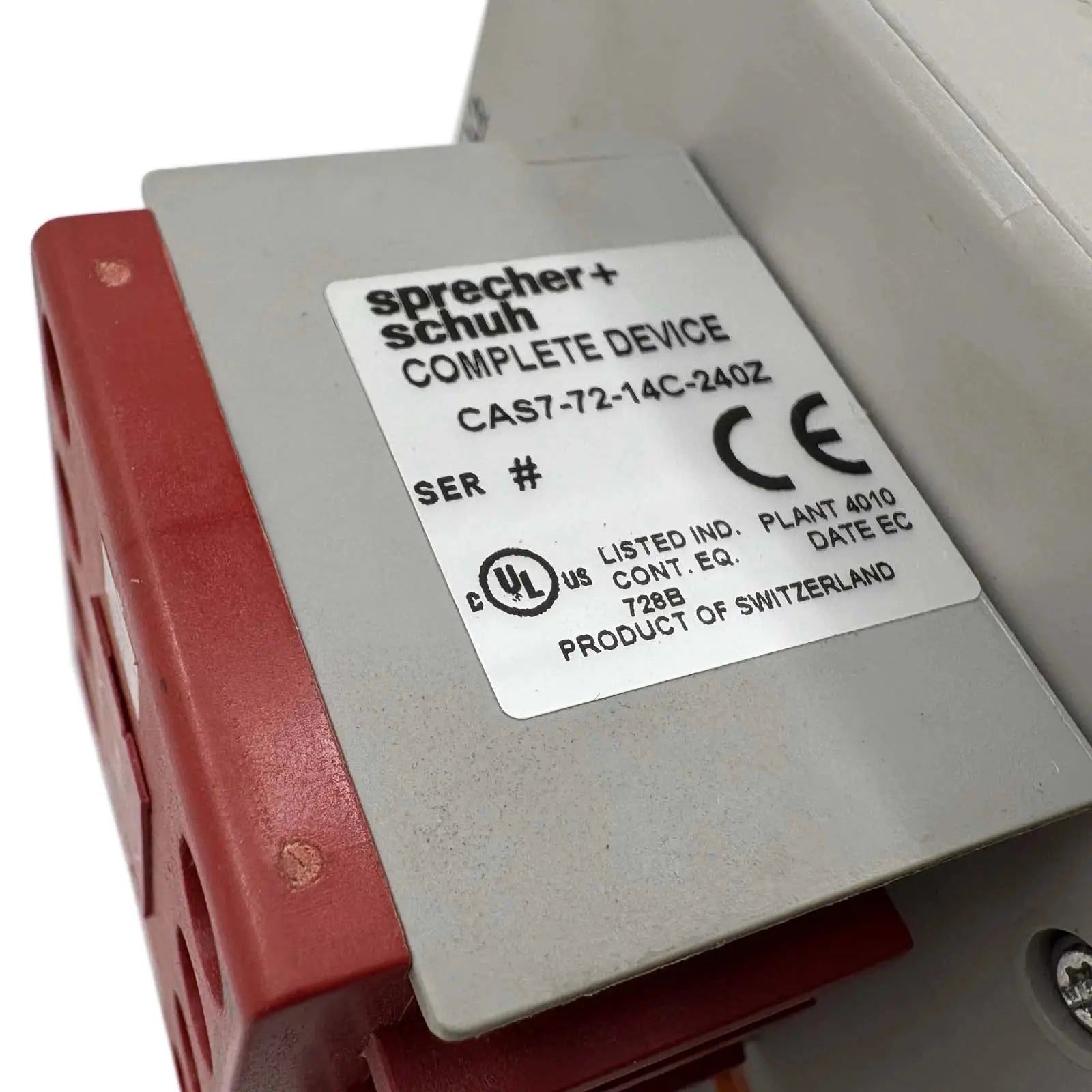 Sprecher-Schuh-CAS7-72-14C-240Z-E-Industrial-Electrical-Warehouse-Shop-Now
