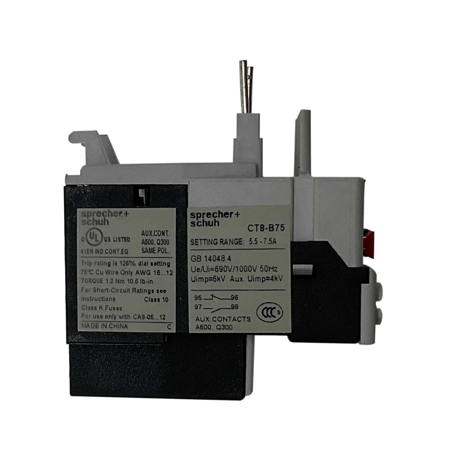 Sprecher-Schuh-CT8-B75-B-Industrial-Electrical-Warehouse-Shop-Now