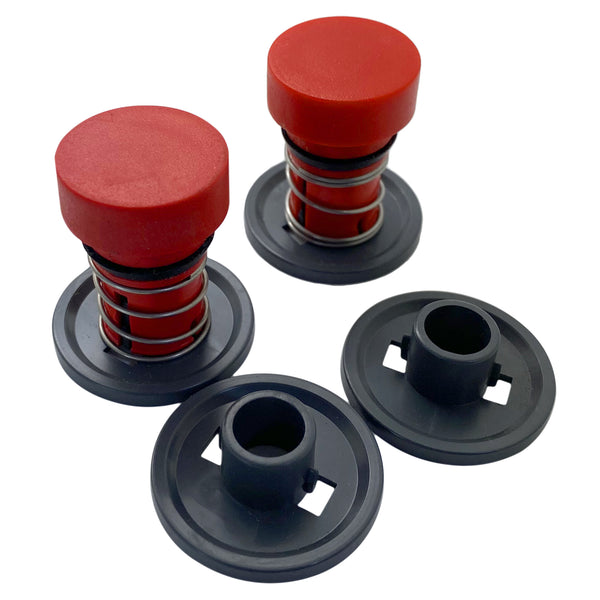 Sprecher + Schuh Flush Button Reset 1 N/0 Red D5P-F607W3LX10