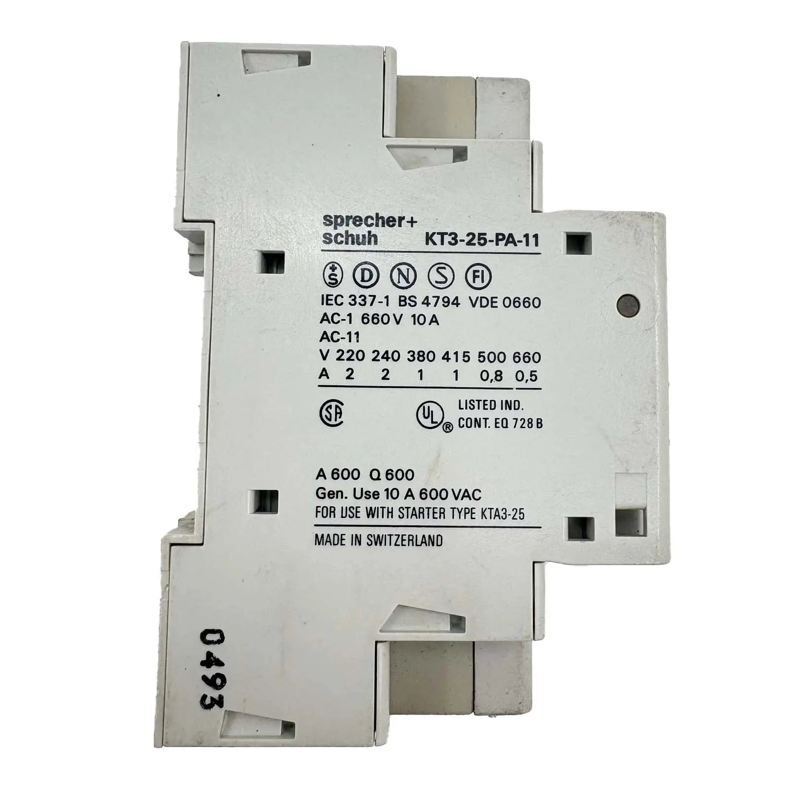 Sprecher-Schuh-KTA-3-25-16A-And-KT3-25-PA-11-B-Industrial-Electrical-Warehouse-Shop-Now