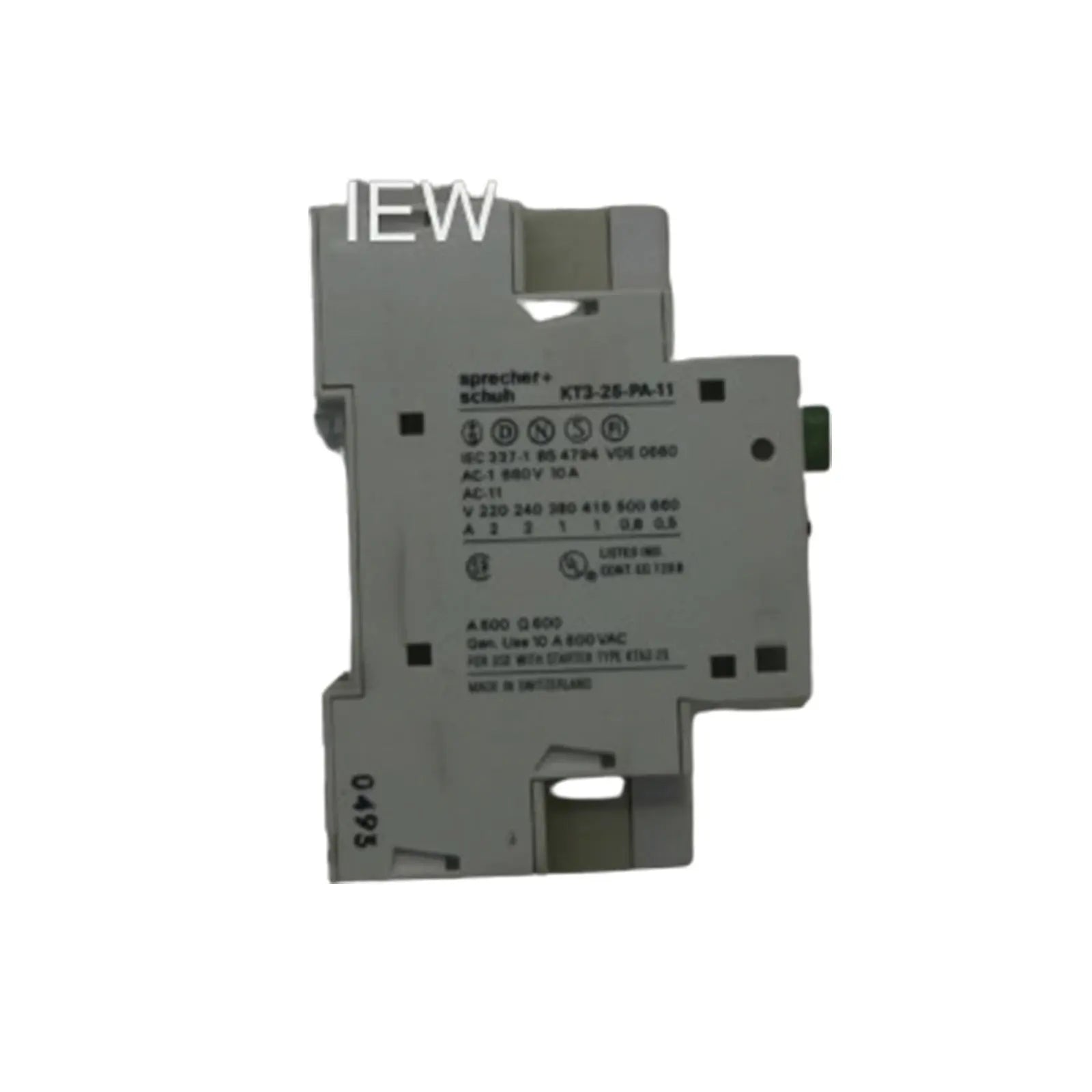 Sprecher-Schuh-KTA-3-25-2-5A-and-KT3-25-PA-11-C-Industrial-Electrical-Warehouse-Shop-Now
