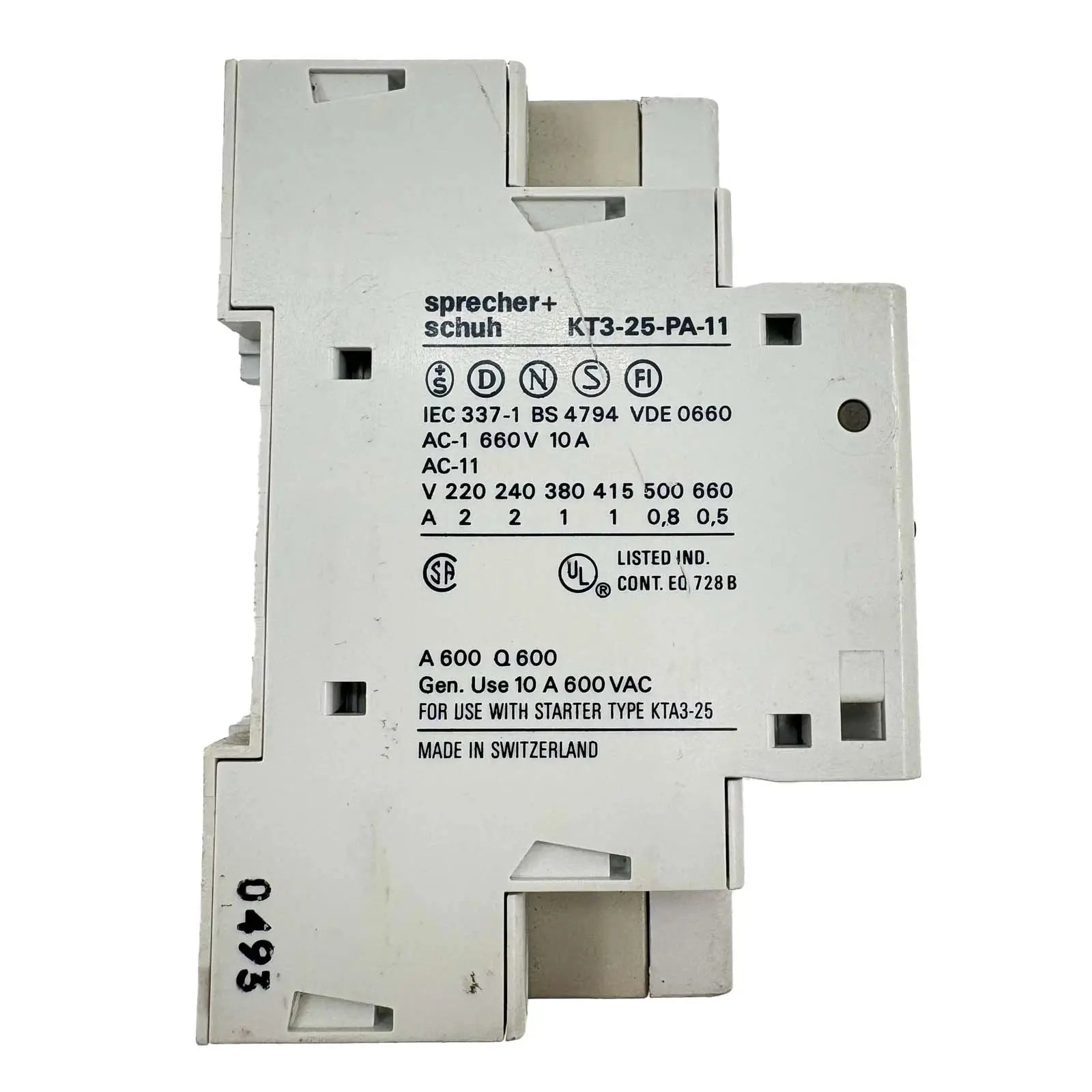 Sprecher-Schuh-KTA-3-25-2.5A-and-KT3-25-PA-11-C-Industrial-Electrical-Warehouse-Shop-Now