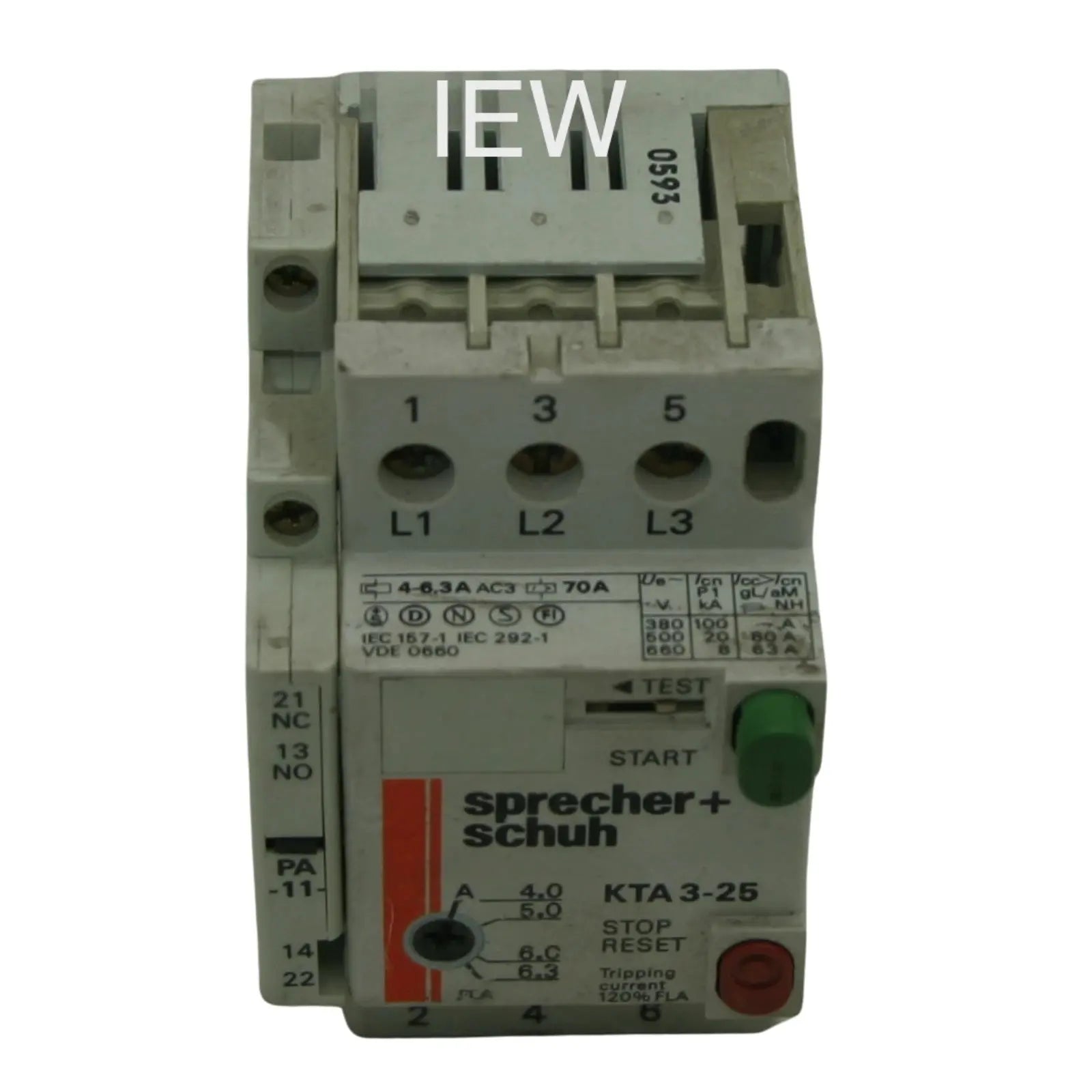 Sprecher-Schuh-KTA-3-25-6-3A-and-KT3-25-PA-11-B-Industrial-Electrical-Warehouse-Shop-Now